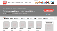 Desktop Screenshot of greatapps.com